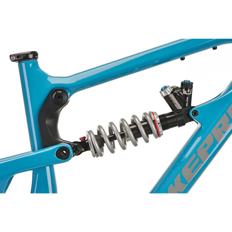 Nukeproof 2022 Mega 297 Carbon Frame-Set LTD Push Shock Teal-11