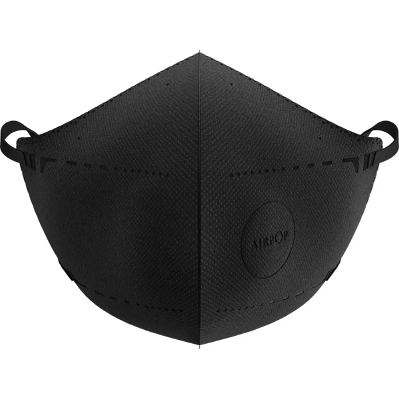 AirPop Pocket 4 Pieces Mask in Black
