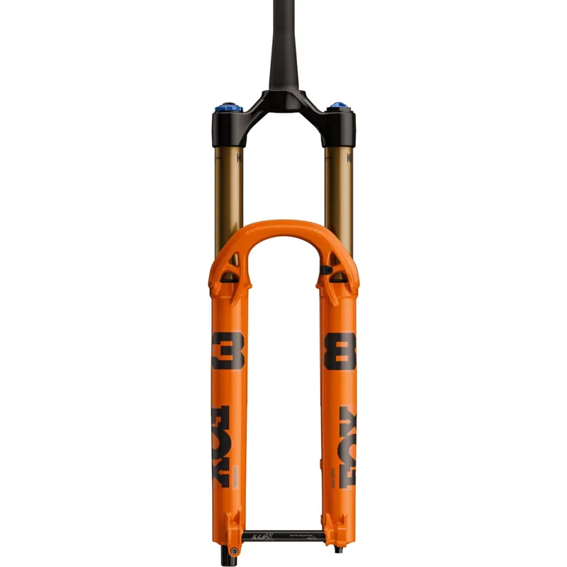 Fox 2027 38 Factory 29 Fork - GRIP X2 - Orange - 170mm - 44mm Offset