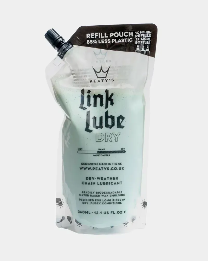 Peaty's LinkLube Dry Drip Wax Chain Lube Refill Pouch - 360ml