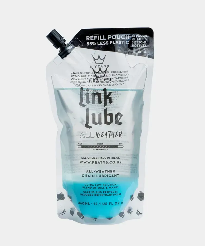 Peaty's LinkLube All-Weather Chain Lube Refill Pouch - 360ml-1