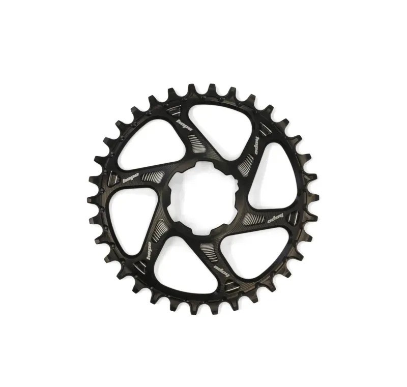 Hope Chainring Black Chainring Dim 3 : 30 Spiderless Black Std