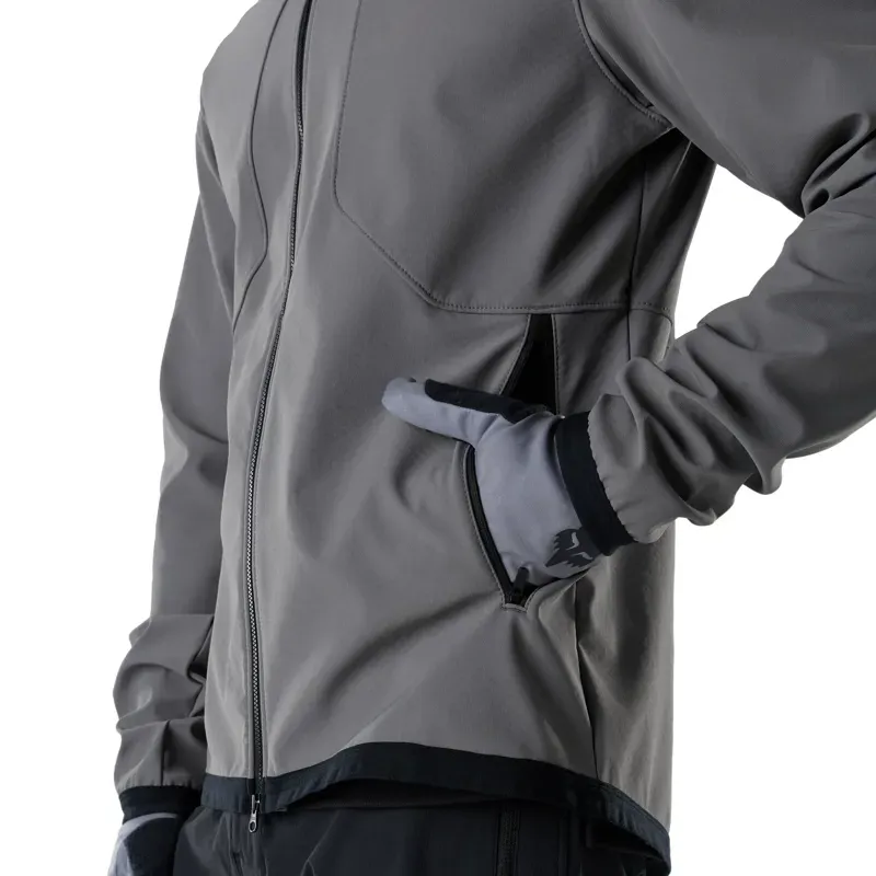 Fox Ranger Fire Hoodie in Pewter Grey-6