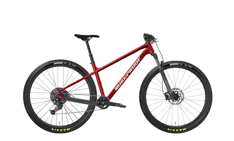 Nukeproof Tracker 290 Race Cues 1x9 LHR TRA01Cs in Racing Red