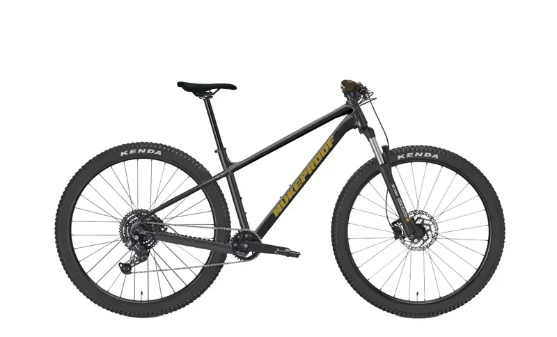 Nukeproof Tracker 290 Race Cues 1x9 LHR TRA01Cs in Black and Bronze