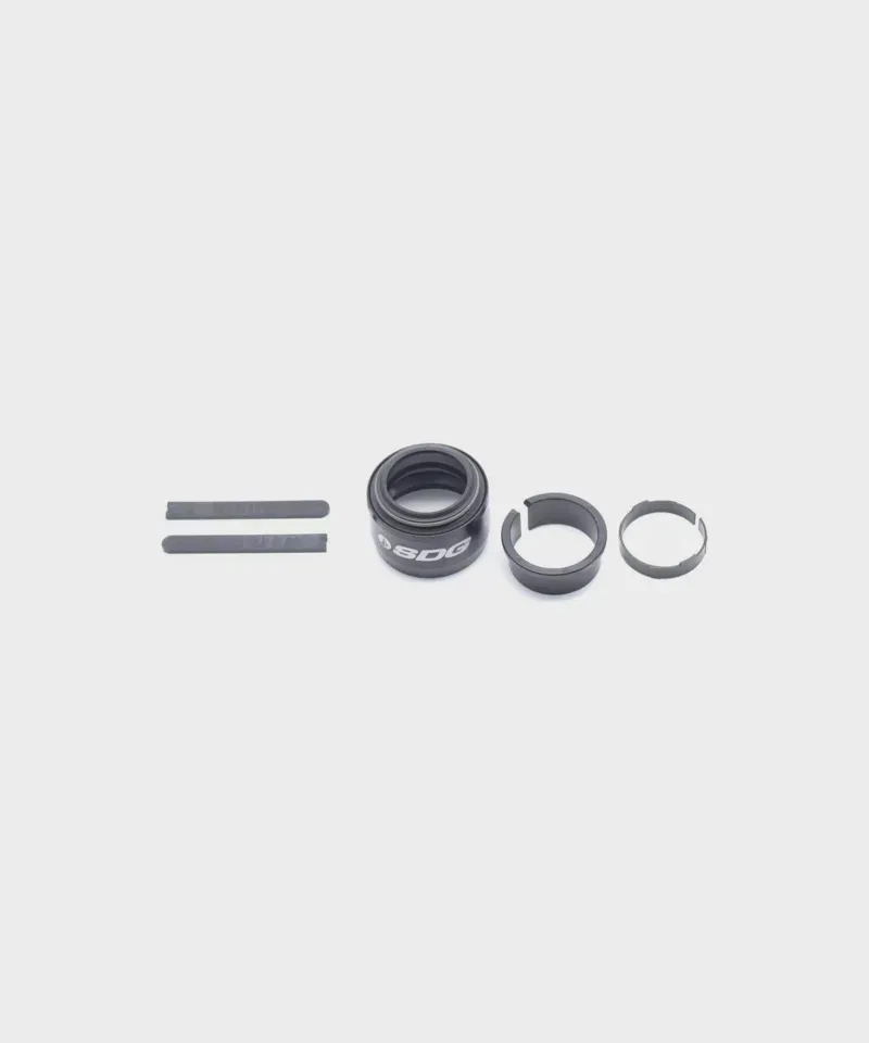 SDG Tellis Seatpost Seal Collar Bushing and Keyway Assembly in Black