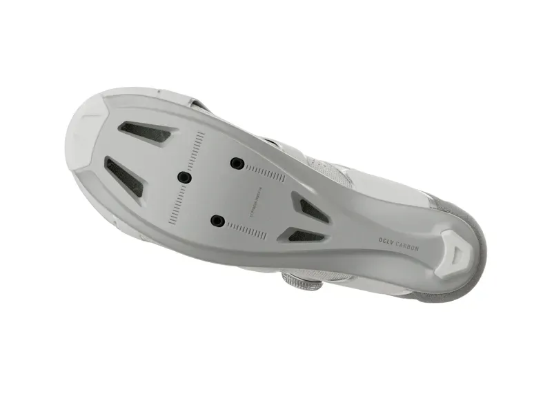 Trek RSL Knit Road Cycling Shoe In White/Silver -5