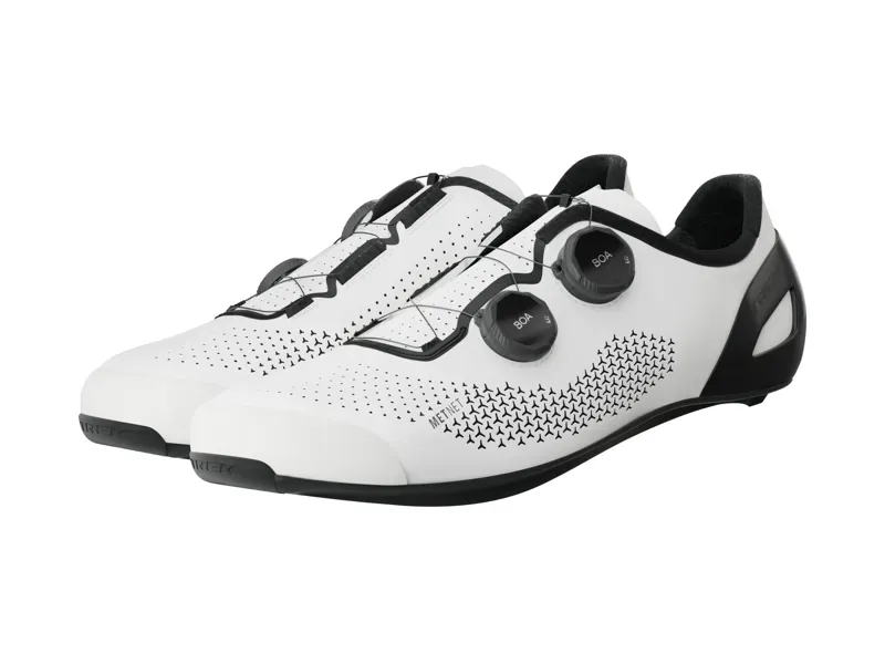 Trek RSL Road Cycling Shoes In White-4