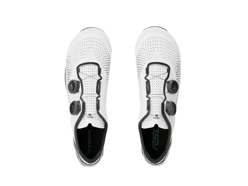 Trek RSL Road Cycling Shoes In White-1