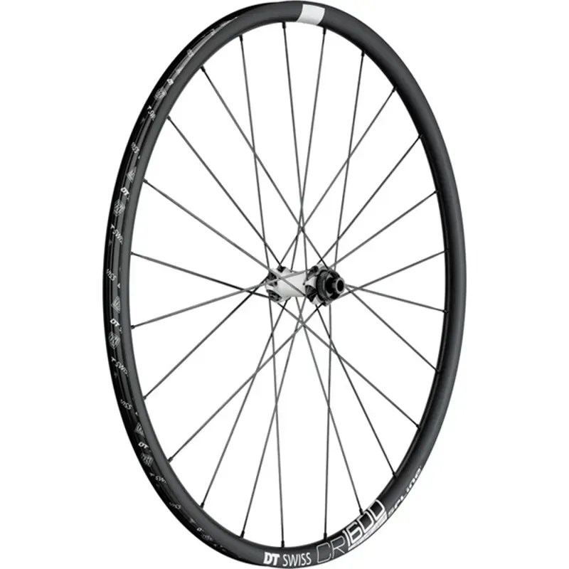 DT Swiss CR 1600 SPLINE Disc Brake Front Wheel in Black