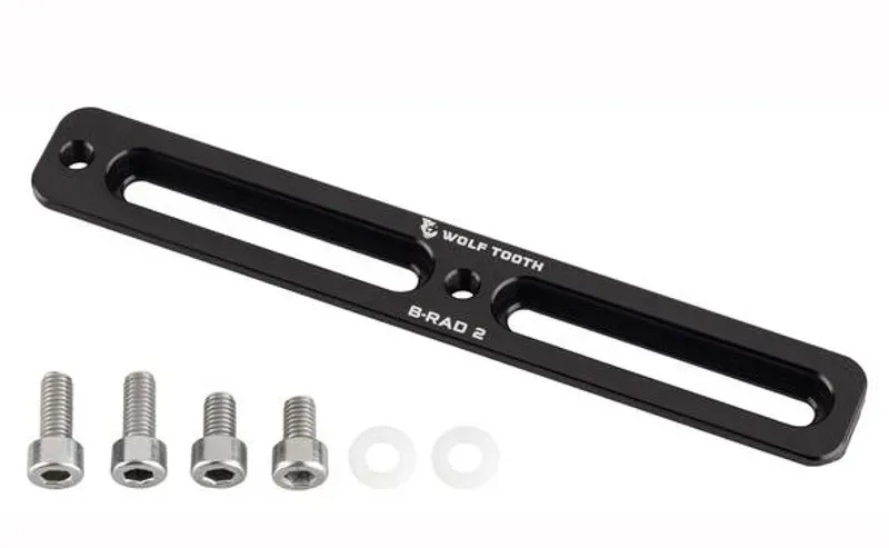 Wolf Tooth B-RAD 2 Slot Mounting Base in Black